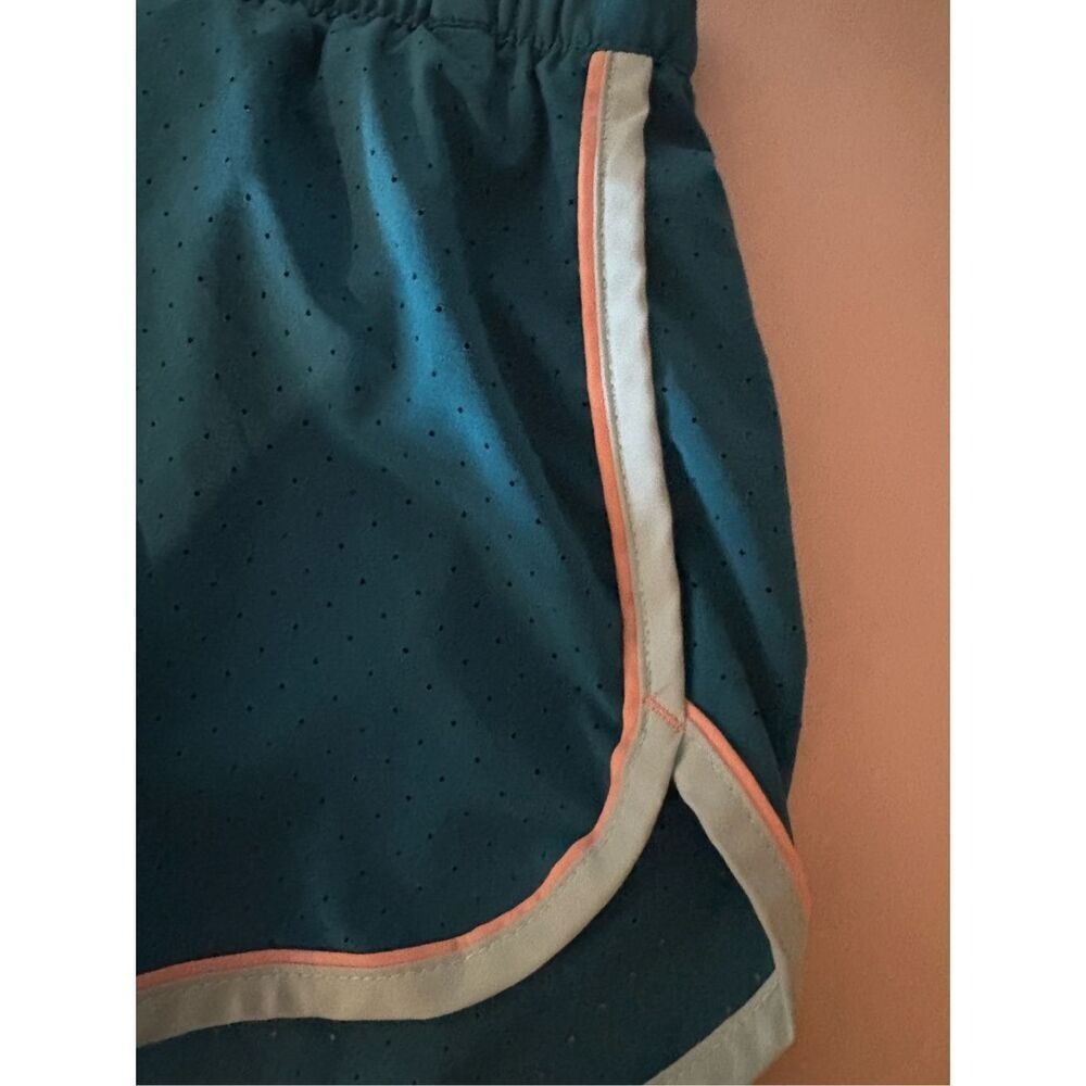 Hawaii Run Big Running Shorts Teal Athletic Gym‎ Activewear - Picture 3 of 8